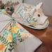 Farmhouse Kitchen Decor Kitchen towels/dish cloths and Pig Flowers Butter Dish