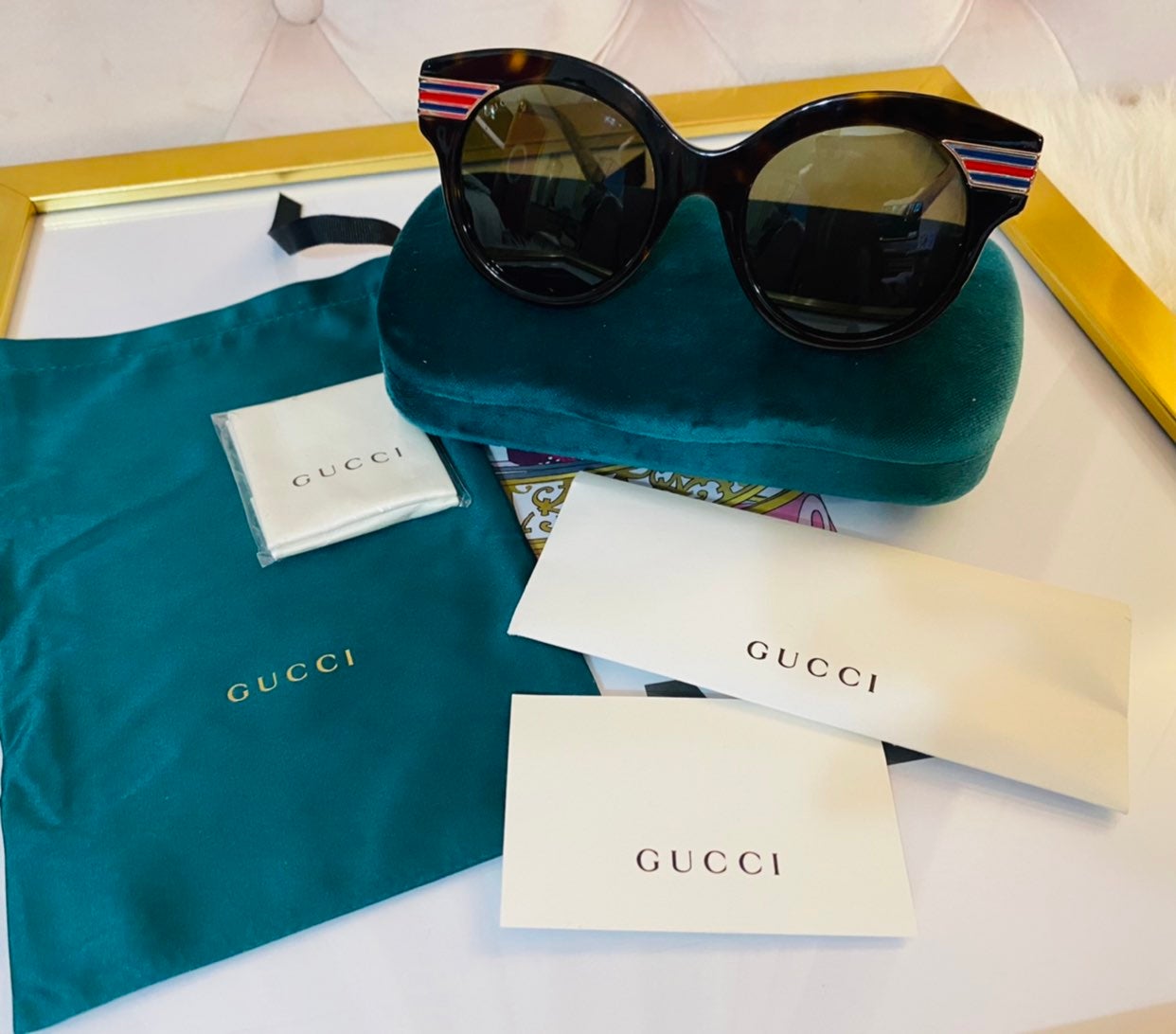 Gucci Havana Sunglasses