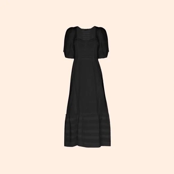 Reformation Norwich Dress (Black)
