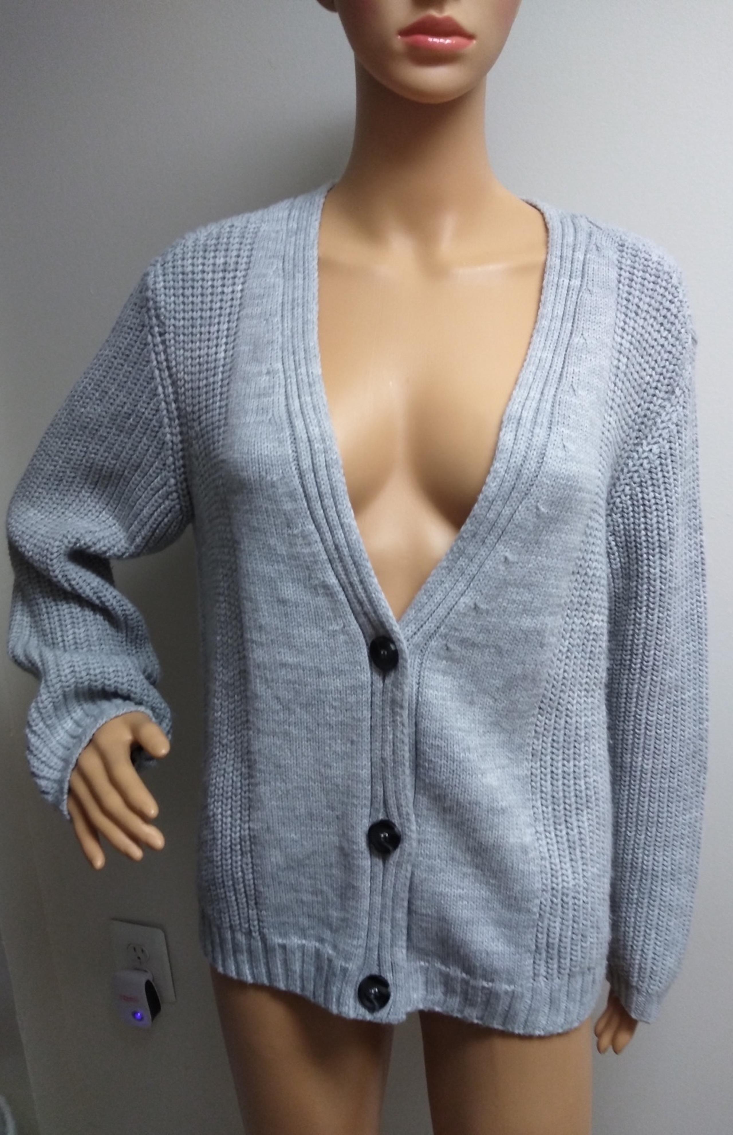 Sweater cardi gray