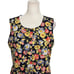 Laura Ashley 90s Vintage Floral Cotton Jumpsuit Romper Size Medium