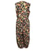 Laura Ashley 90s Vintage Floral Cotton Jumpsuit Romper Size Medium