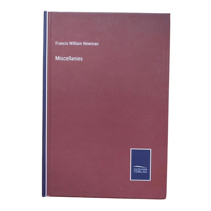 Miscellanies by Francis William Newman 2022