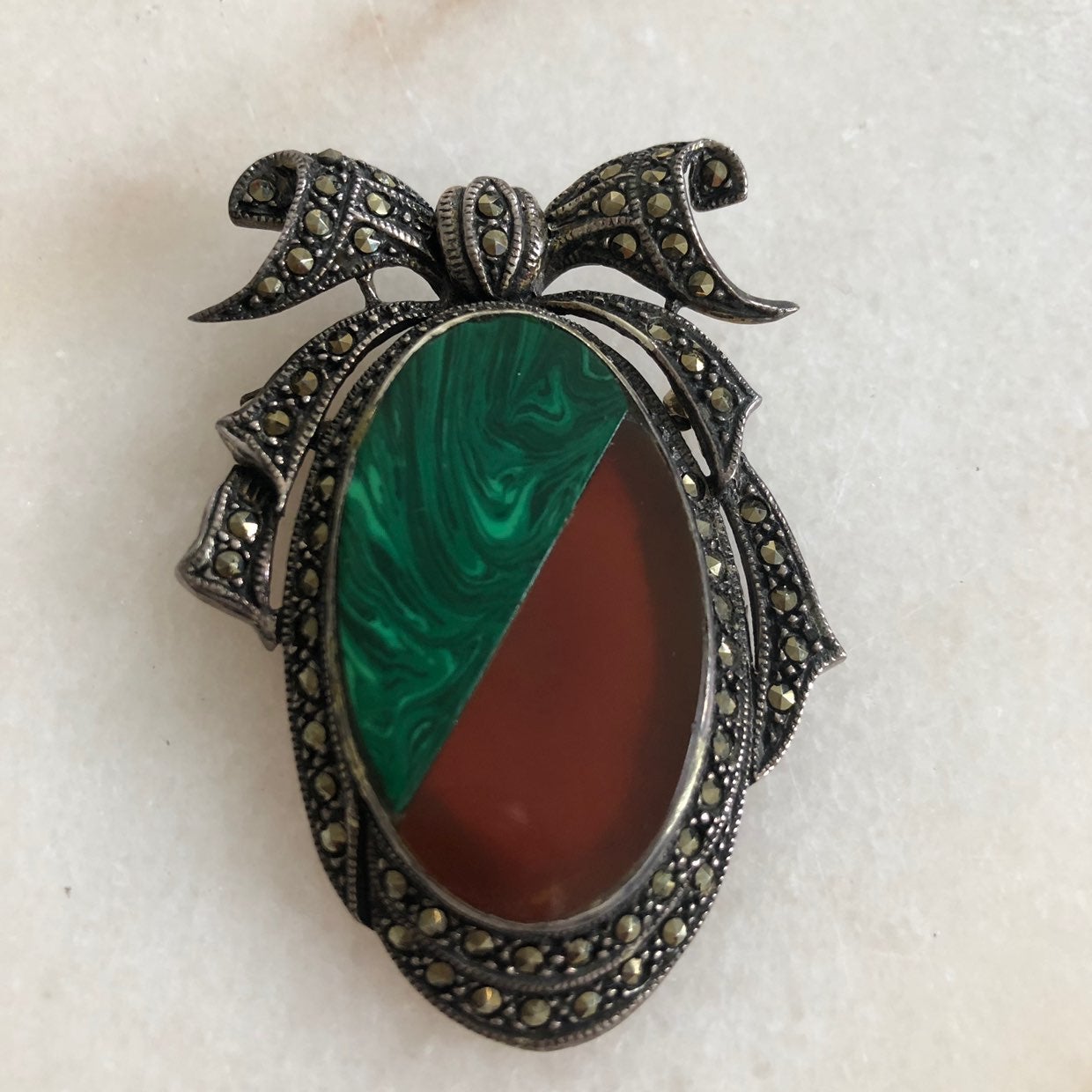 Beautiful Vintage Silver Brooch