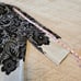 Misook Cardigan Women's 1X Gray Black Lace Print One Button Career Office READ