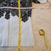 Misook Cardigan Women's 1X Gray Black Lace Print One Button Career Office READ