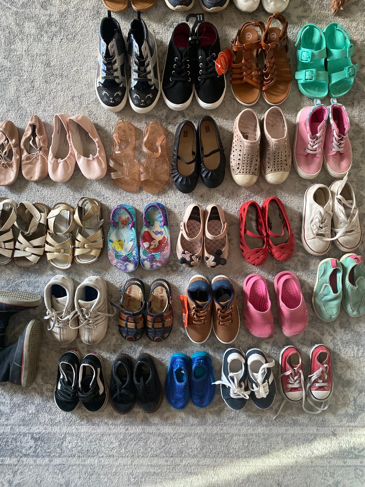 HUGE Shoe Sale!!!!!! Sizes 5c- 12