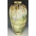 Antique Art Nouveau Cottage Pastoral Scene Vase Large Flowers Porcelain Nippon