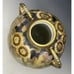 Antique Art Nouveau Cottage Pastoral Scene Vase Large Flowers Porcelain Nippon