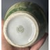 Antique Art Nouveau Cottage Pastoral Scene Vase Large Flowers Porcelain Nippon