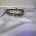Deepa Gurani Hand Embroidered Statement Bracelet with Beaded Embellishments
