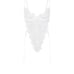 Skims Lace Unlined Crotchless Teddy
