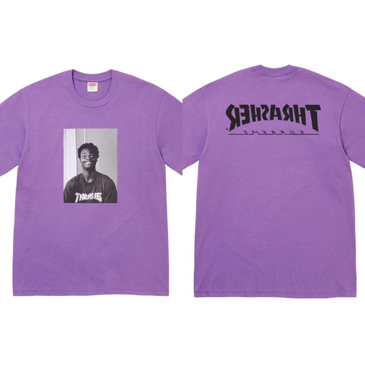 Supreme x Thrasher Harold Tee Purple