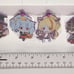 ZombieLand Saga Keychain/Phone Charm Set