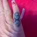NWT Sea Sediment Jasper 925 silver ring size 8