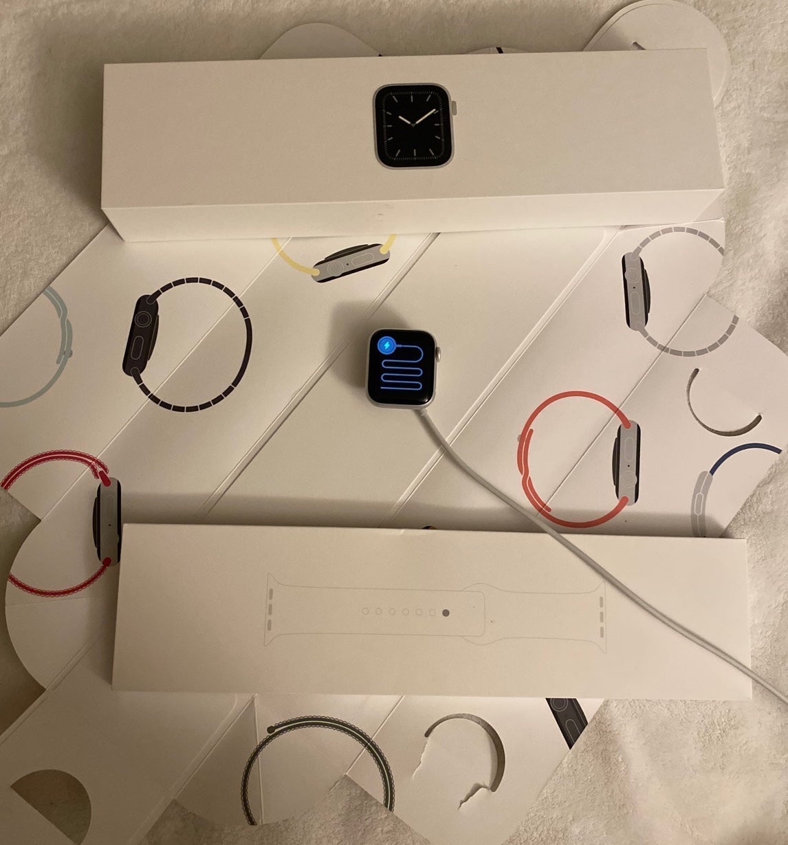 Series 5 Silver Apple Watch