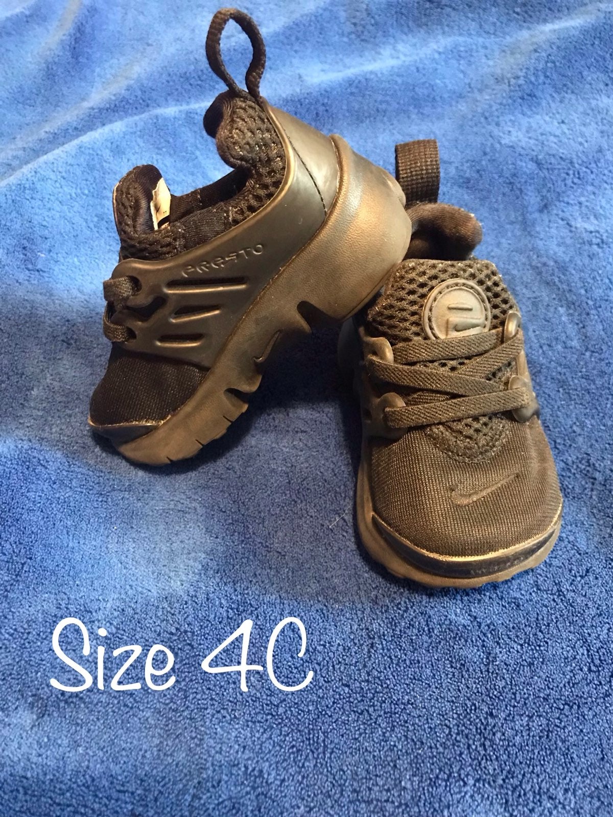 Black Nike Presto Toddler Sneakers