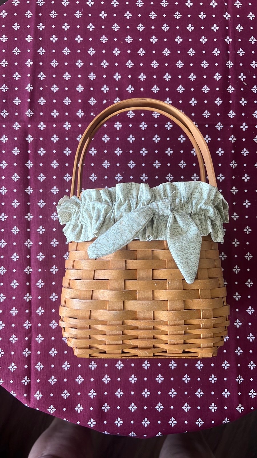 Longaberger Tiny Tote Basket