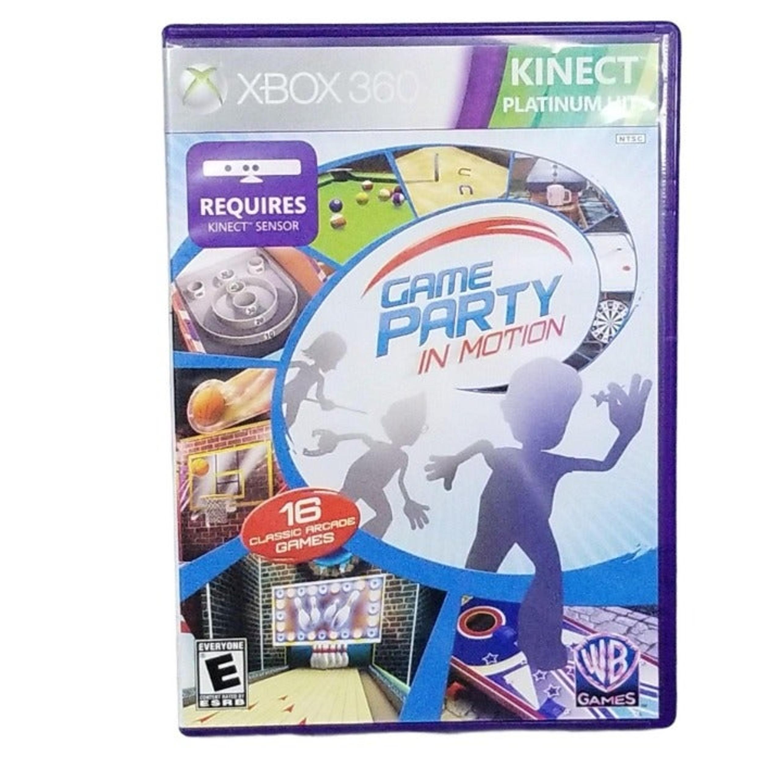 Xbox 360 Kinect Game Party In Motion