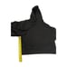 Alo Yoga Peak Cutout Long Sleeve Pullover Crop Hoodie Sweatshirt Black XS