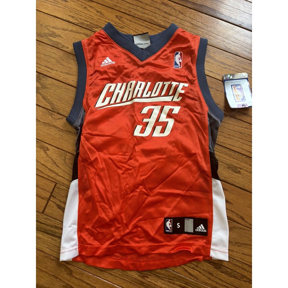 Adidas Youth Jersey Charlotte Bobcats Adam Morrison NBA Basketball Small#35 NWT