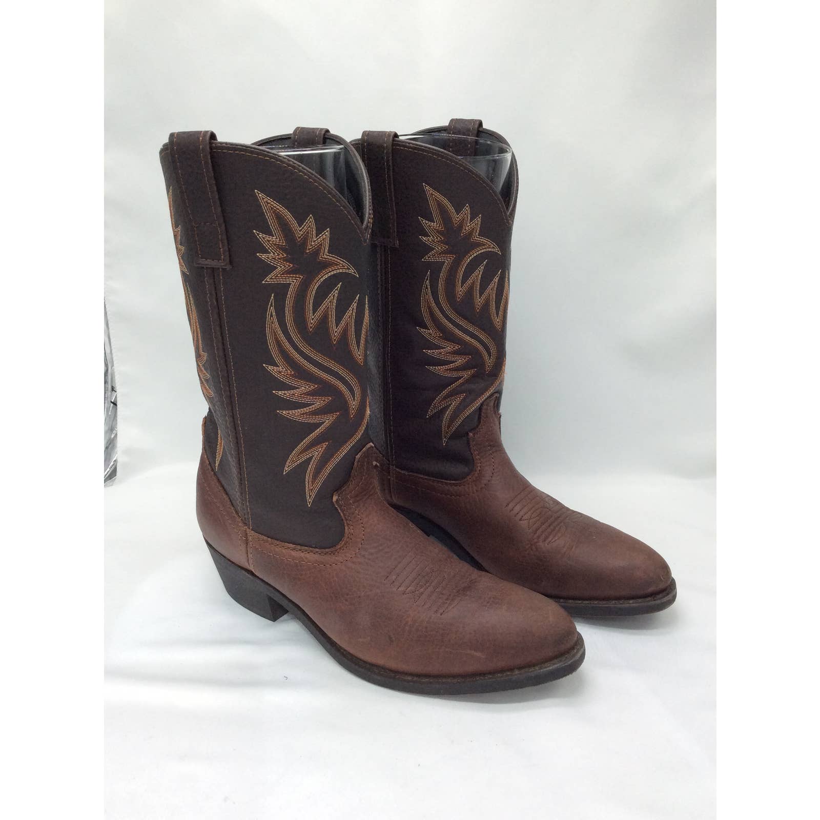 Laredo Paris Copper Kettle Round Toe 9.5