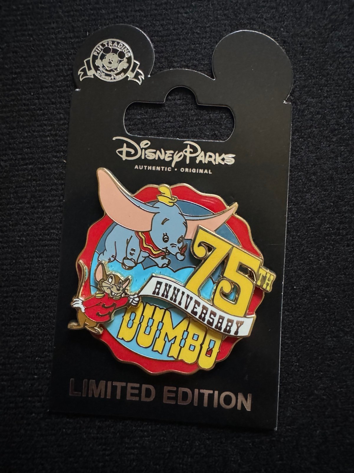 Cast Exclusive Dumbo 75th Anniversary Pin LE