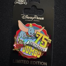 Cast Exclusive Dumbo 75th Anniversary Pin LE