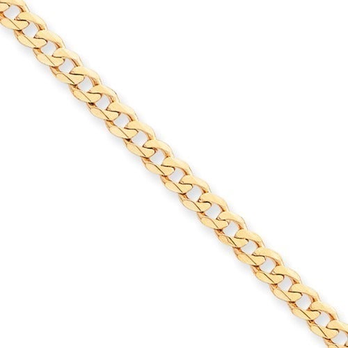 10K Gold 6mm Fancy Link Bracelet