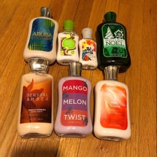 Lot of 7 Bath & Body Works Lotions & Sho