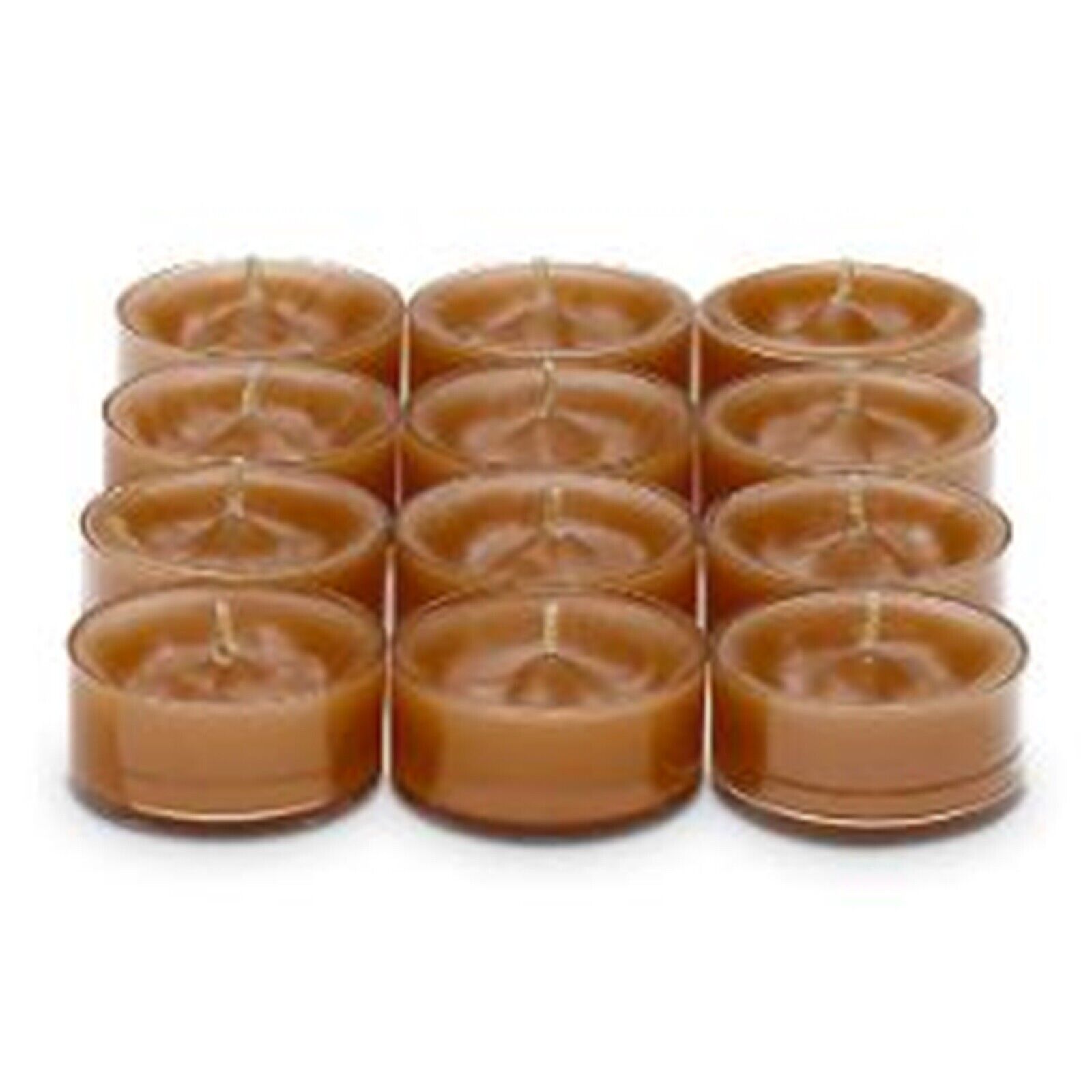 PARTYLITE 4 DOZEN CEDAR PATCHOULI TEALIGHT CANDLES 4 BOXES / 48 TEALIGHTS NIB