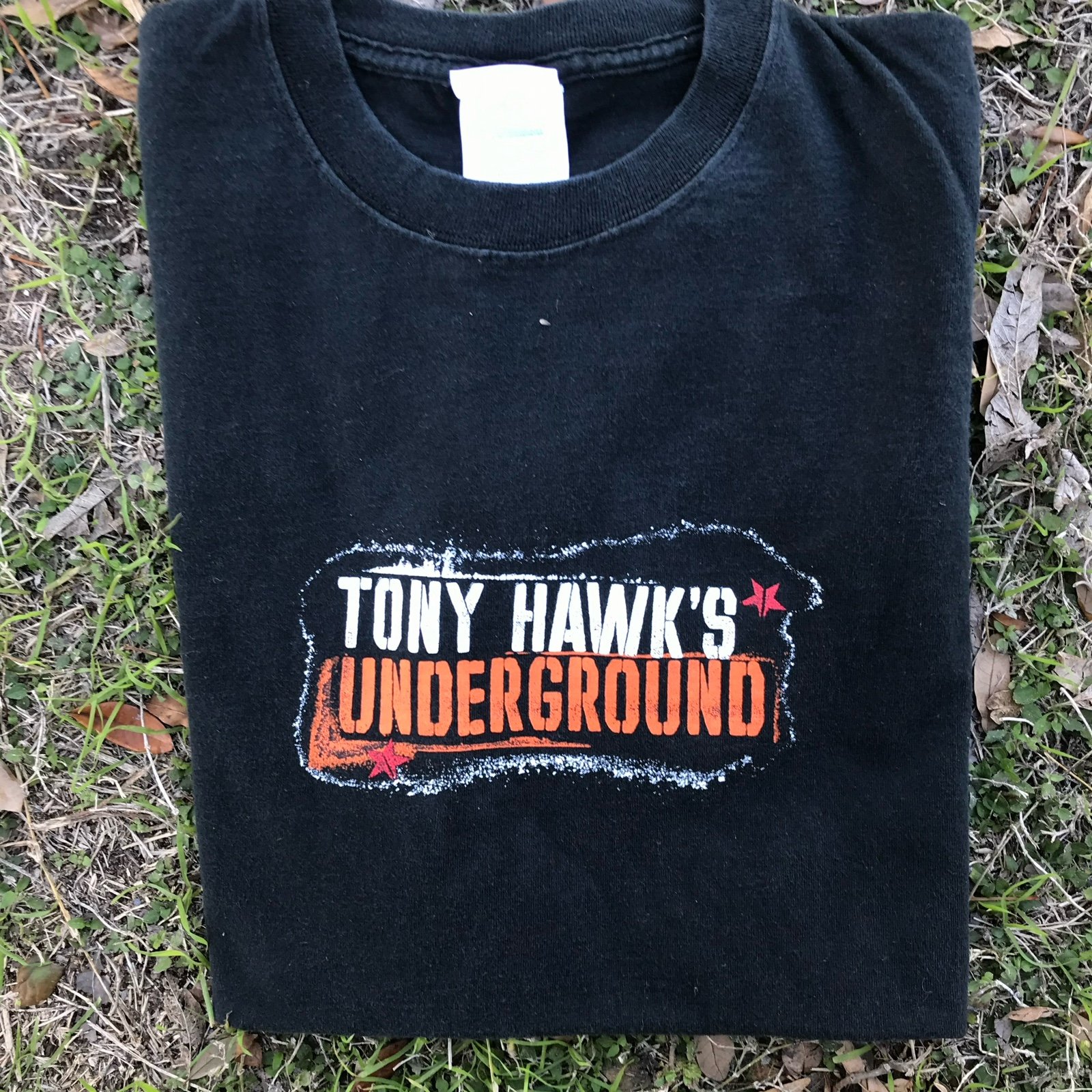 Tony Hawk Unerground videogame promo tee size Large