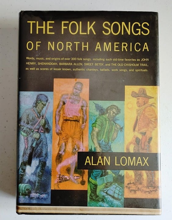 Rare Find: The FolK Songs of North America, Hardcover 1960