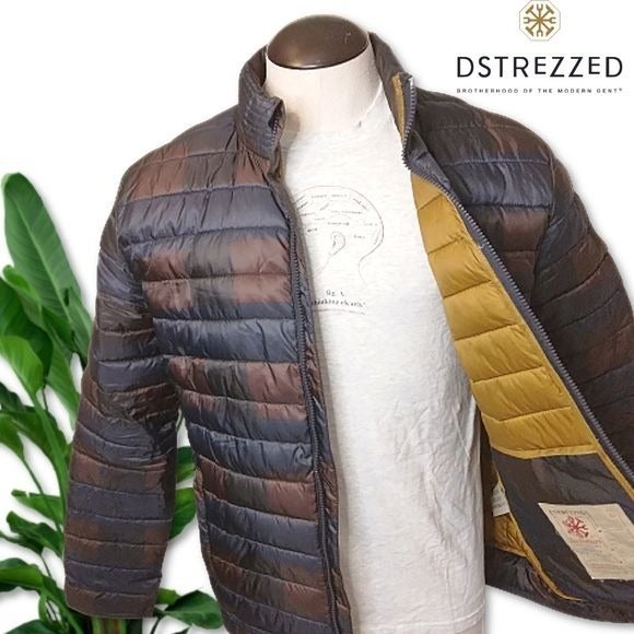 Dstrezzed | Designer Puffer Jacket | Men's L