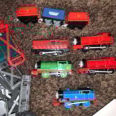 Thomas and friends track master motorized huge lot 75 pcs