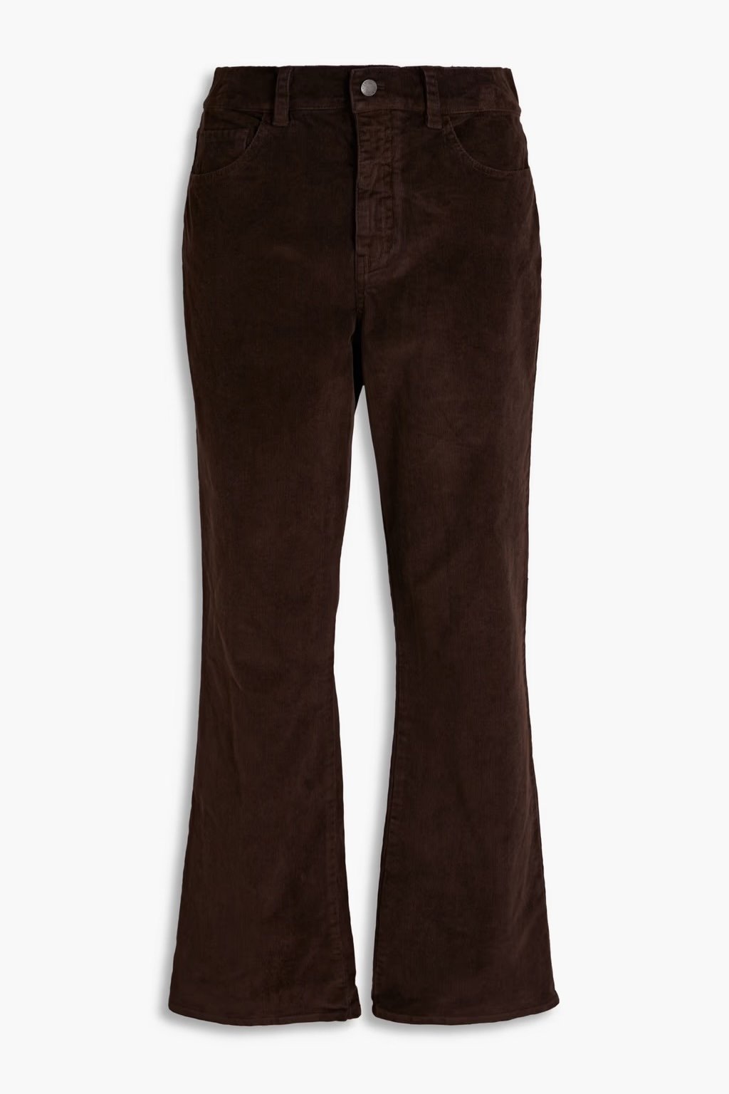 Nili Lotan Flare Brown Corduroy Pants