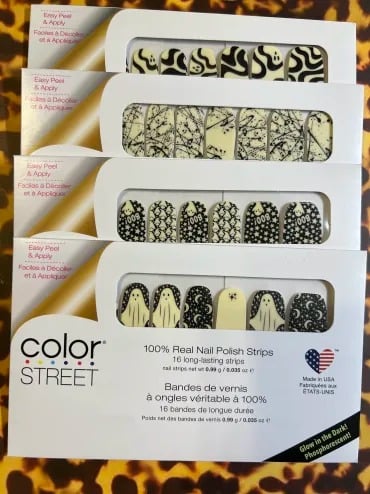 Color Street Bundle Glow In The Dark Sets