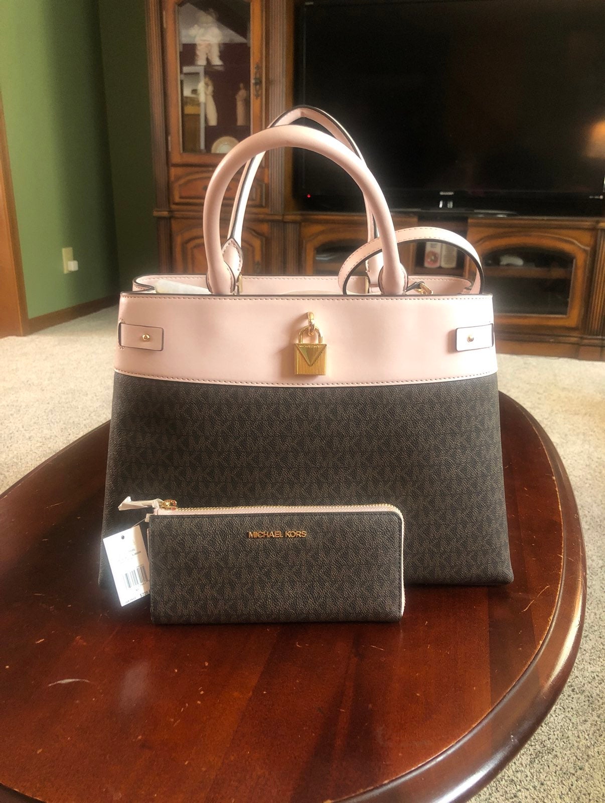Michael Kors purse and wallet