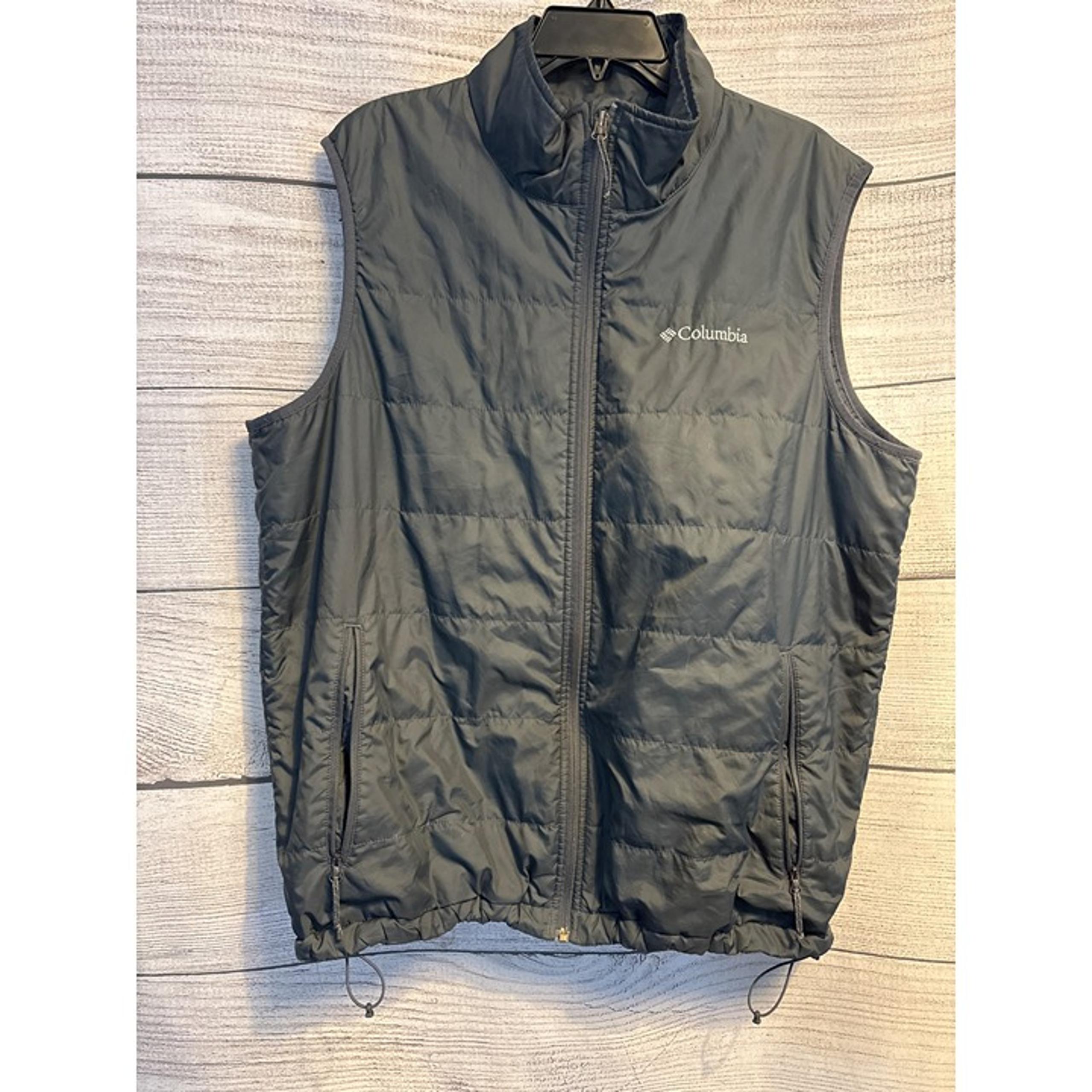 Mens Columbia Omni-Heat Puffer Vest Size L
