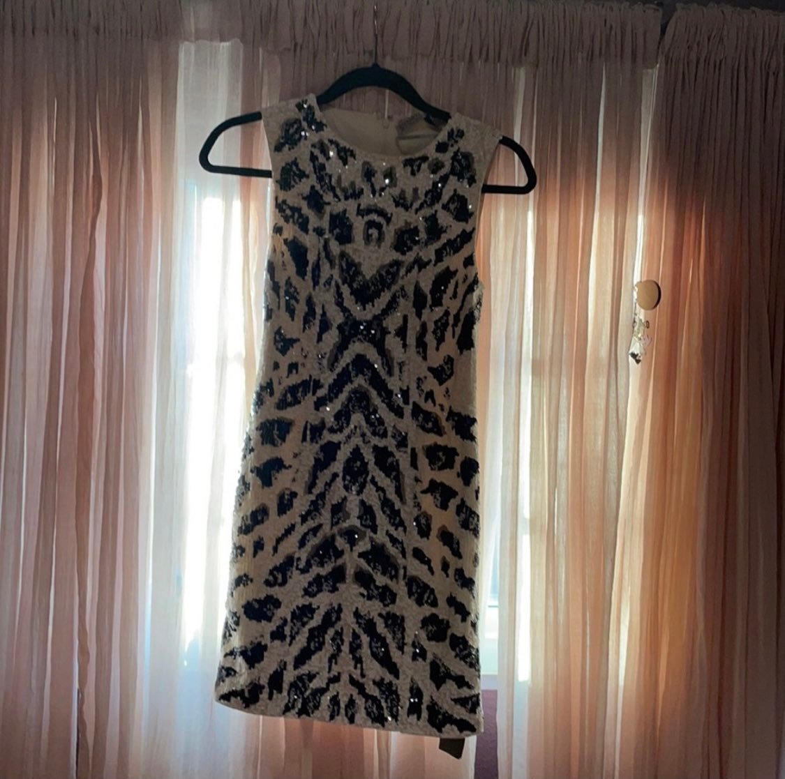 All saints hand made embellished dress