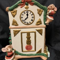 Vintage 1996 Christmas Cookie Jar