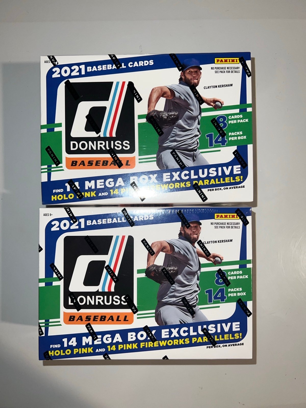 2021 Panini Donruss MLB Baseball Mega Box
