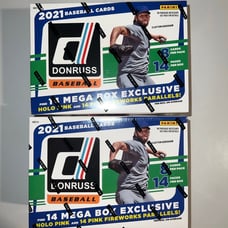 2021 Panini Donruss MLB Baseball Mega Box