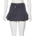 Nwt Adidas Stella McCartney Pleated Tennis Skirt w/ ZIPPER w/ BELT S Small Gray