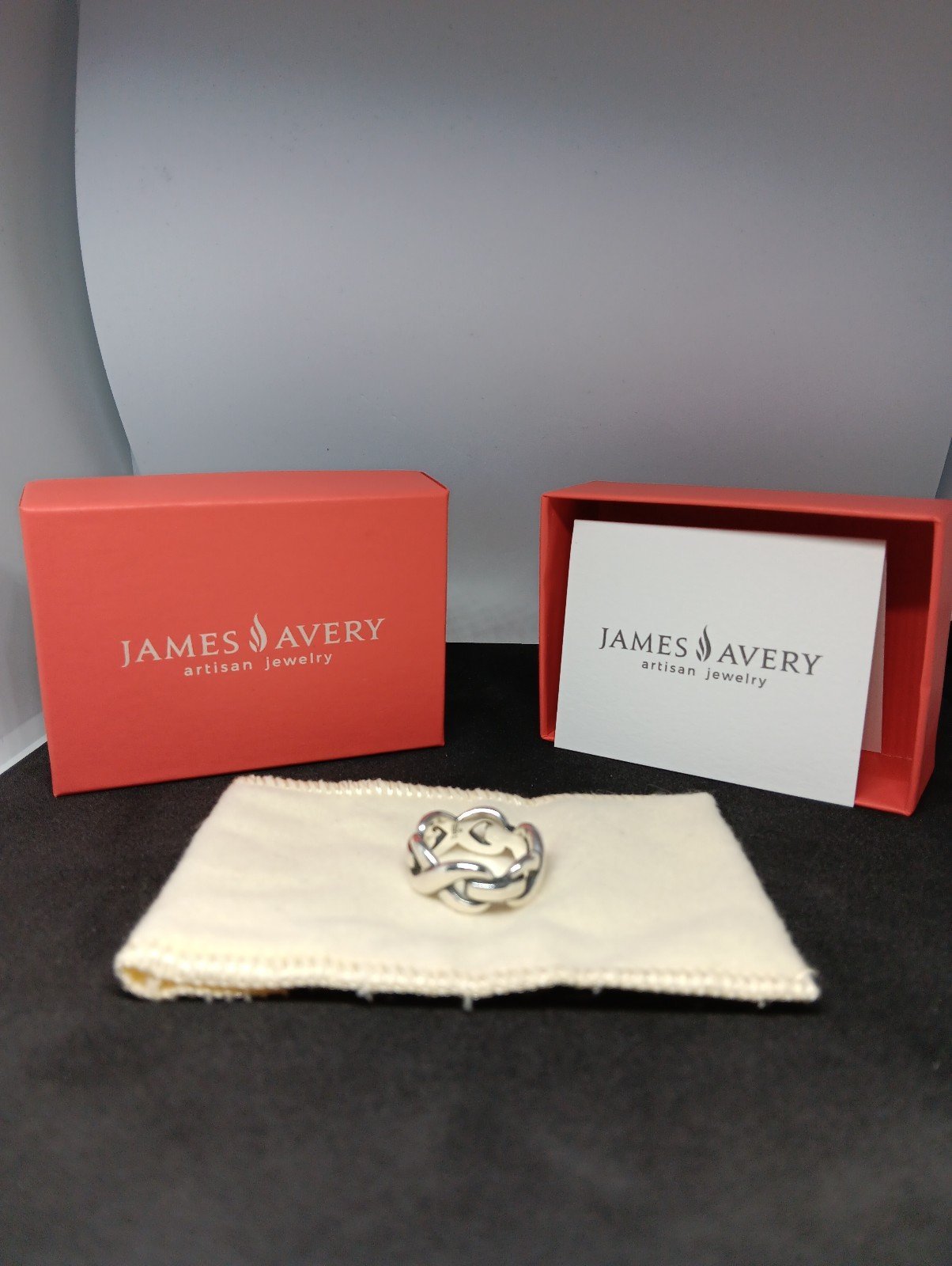 James Avery Retired 925 Sterling Silver Infinity Band