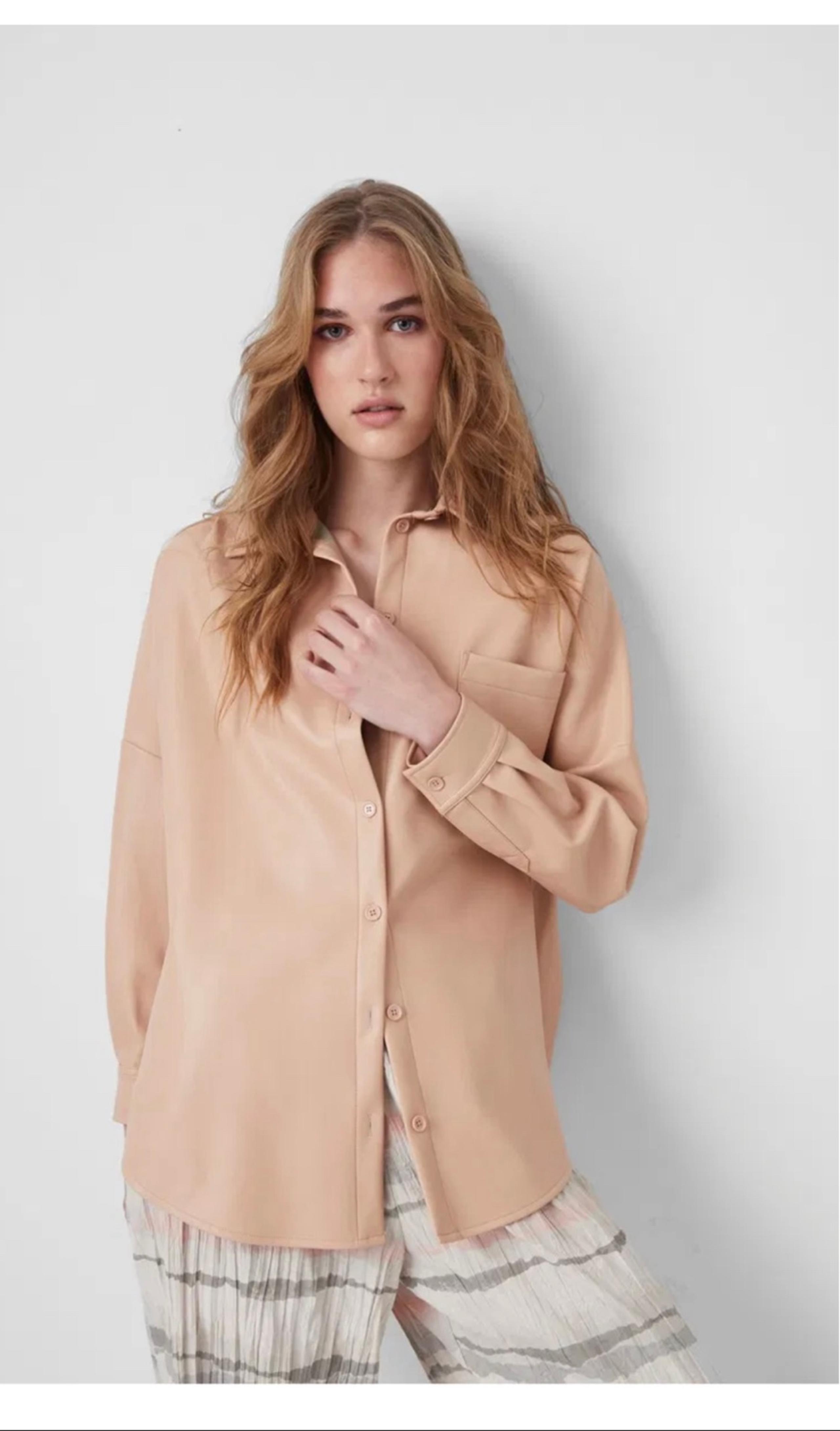 NWT French Connection Crolenda Button Down Shirt size Small