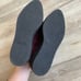 Flavio collection purple suede stacked platform loafers