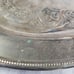 Oneida Jefferson Etched Oval Serving Tray Handles 23.5 x 14.5 Vintage Patina