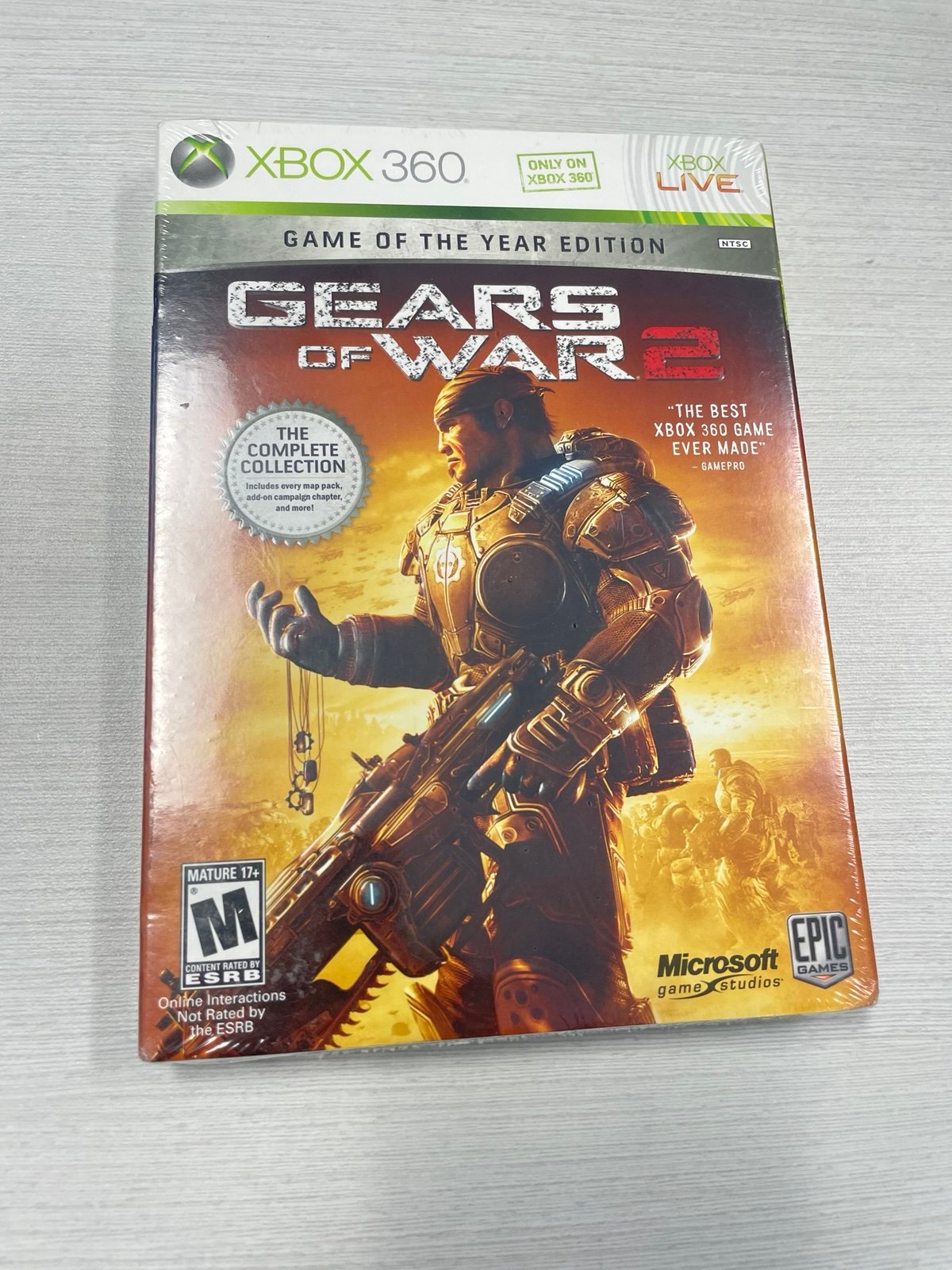 Gears of War 2 GOTY, Do not sell before Slipcover - SEALED