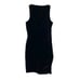 Patrizia Pepe velvet button down sleeveless dress Sz 42